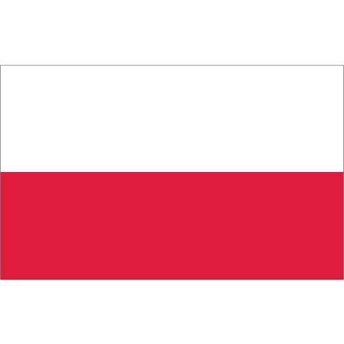 Poljska zastava 45 x 30 cm