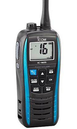 Icom IC-M25EURO ročna radijska postaja za čolne