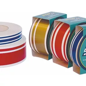 Dekorativni trak črne barve, 10 metrov na roli