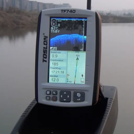 Toslon TF 740 ribica za hranjenje z iskalnikom rib