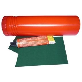 Celoten komplet lepila za zeleno gumijasto čoln Kolibri