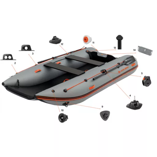 Gumenjak KOLIBRI Katamaran KM-340