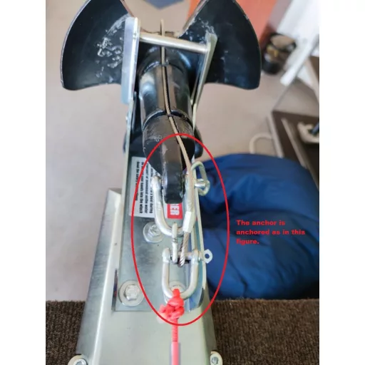 STRONGER sidro z varnostno vrvjo 8 kg