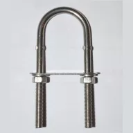 Vlečna zanka 5X80mm U-oblikovana iz nerjavečega jekla
