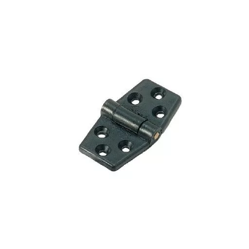 Zsanér műanyag lapos fekete 70x40 mm EVA