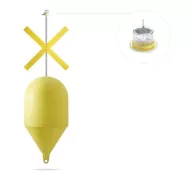 Osvetljen 110 cm CTR z označbo plovca Andreas-Kreuz