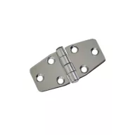 Nerjaveče jeklo tečaj raven 73x40 mm