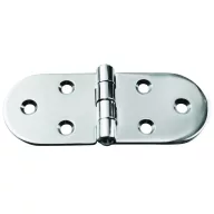 Nerjaveče jeklo tečaj raven 72X40X2 mm