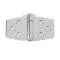 Zsanér inox pozíciótartó 76,2 x 40 mm EVA