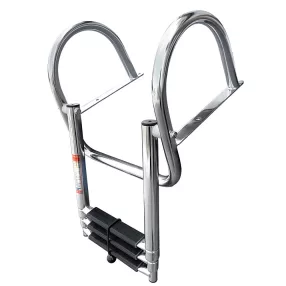 Hajólétra rozsdamentes teleszkópos korláttal EVA