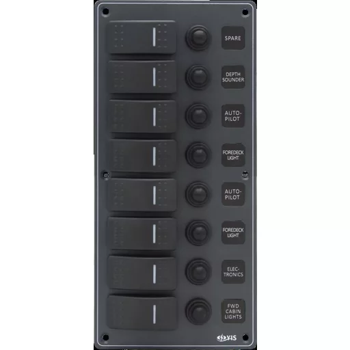 Kapcsolótábla 4 egységes USB feszmérő EVA