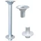 Noga mize z spodnjim in zgornjim aluminijastim nosilnim elementom 70 cm GFN