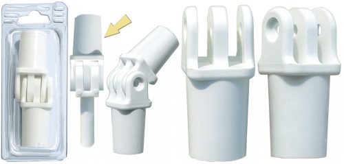Plastični spojnik cevi Bimini 20 mm, blister, 2 kosa