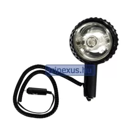   Iskalna luč iz črnega vžigalnika za cigarete iz ročnega plastike