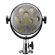 Iskalni reflektor 9 LED aluminij