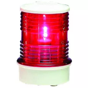 Svetlo rdeča 360° 90x63 mm v belem ohišju