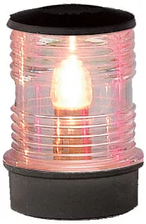 Svetlo belo 360° 90 x 63 mm v črnem ohišju