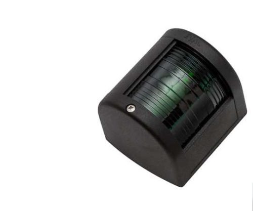 Svetlo zelena LED 112,5° v črnem ohišju iz EVA