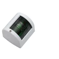 Svetlo zelena LED 112,5° v belem ohišju iz EVA