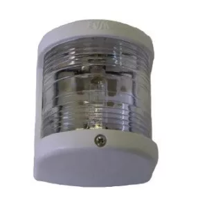 Svetla bela LED 135° v belem ohišju