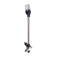 Okrogli beli podplat premera 54 cm, odstranljiv, SOLAS črni