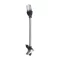 Okrogli beli podplat premera 54 cm, odstranljiv, SOLAS črni