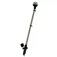 Okrogla bela podplatna plošča premera 54 cm z odstranljivo