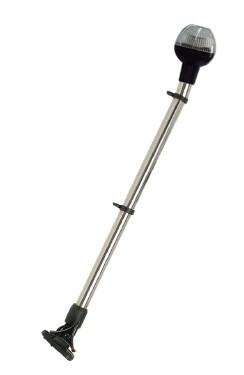Okrogla bela podplatna plošča premera 62 cm z belo