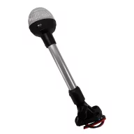 Nagnjen črn z okroglo mini podplatom