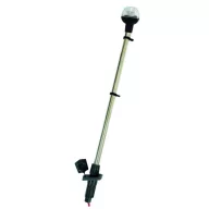 Körfény fehér kivehető fekete 125 cm EVA
