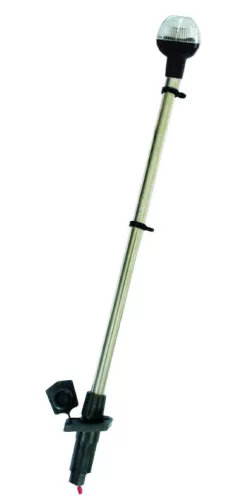 Körfény fehér kivehető fekete 125 cm EVA