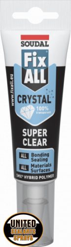 Soudal FixAll Crystal vodotesno tesnilo za pod vodo