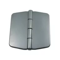 Tečaj iz pokrite nerjaveče plošče 74x75 mm