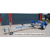   Prikolica nosilec za pnevmatike Alfa Neo brez zavor max 3,5m, 315kg