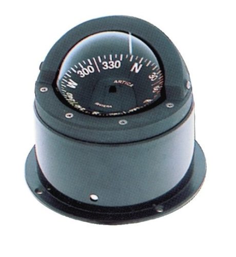 Kompas Riviera BA3 vodoravno črn 132,5 mm
