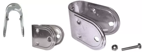 Komplet za montažo stopnic za čoln v obliki črke V iz nerjavečega jekla