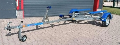 Prikolica za prevoz čolnov Alfa Neo brez zavor max 4,5m, 315kg