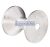 Nosilec prikolice, bel, kvadraten, 110 x 100 mm,