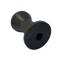 Črna kvadratna podpora za prikolico 115x85 mm