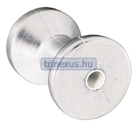 Nosilec prikolice, bel, kvadraten, 115 x 85 mm,