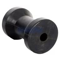 Črna kvadratna podpora za prikolico 120x80 mm