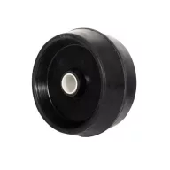 Črna stranska rola za prikolico 105x50 mm