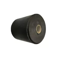 Črna stranska rola za obesek 70x70 mm