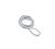 Fender vrv 6 mm 1,8 m zanke bela par