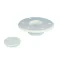 Osnova za pritrditev mize iz belega plastike 10 mm