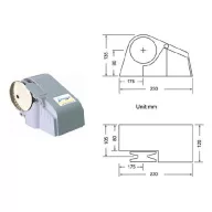Električna sidrna vitel horizontalna 600 W