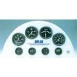 Tachometer 6000 RPM Črna