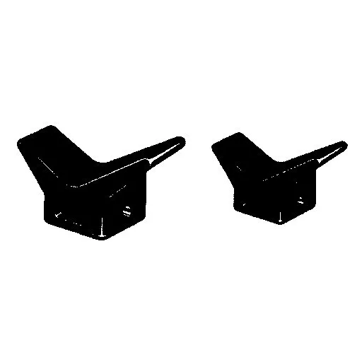 Obesek z nosilcem Y-pritrditve 75X100 mm