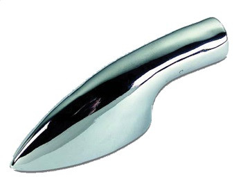 Končni del za povezovalce ovir, vodoravni notranji vijak, 22 mm, nerjaveče jeklo