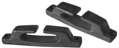 Sponka za pritrditev kabla, plastična, črna, 160 mm